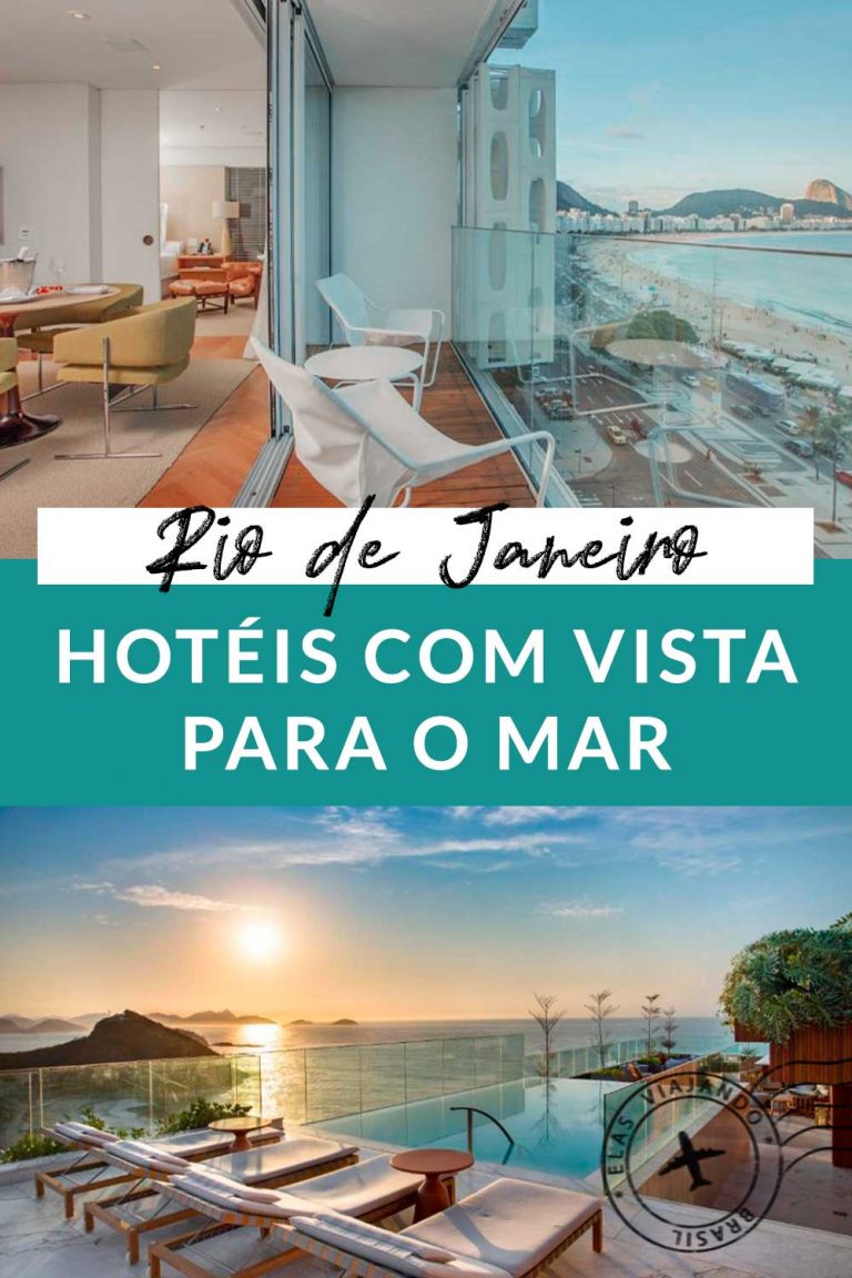 8 hotéis incríveis vista para o mar no Rio de Janeiro RJ