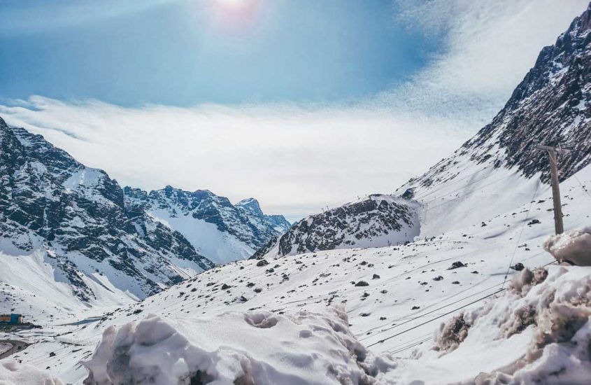 Neve em Santiago, Chile onde e quando ver Elas Viajando